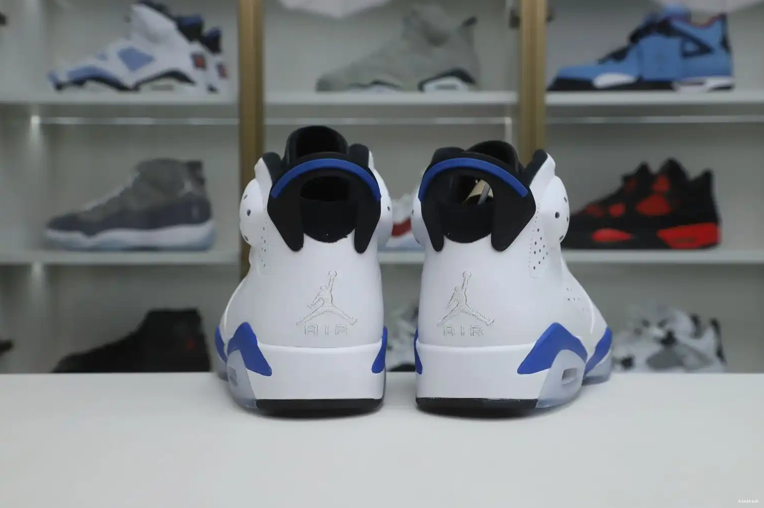 6 JORDAN BLUE SPORT RETRO AIR Kimikick 0512